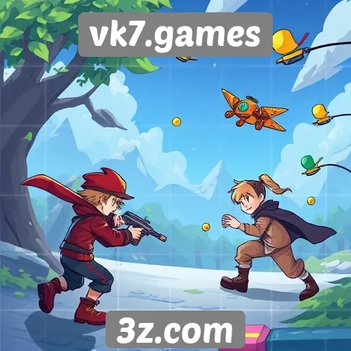 novas funcionalidades interativas no vk7.games