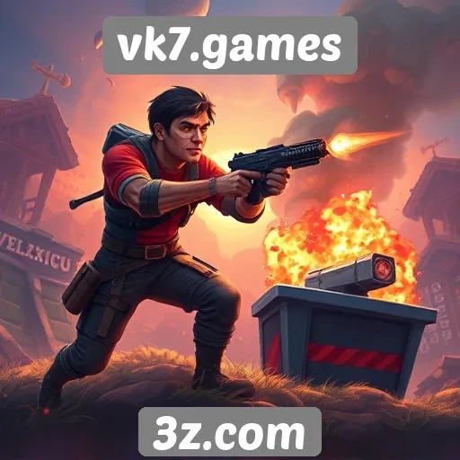 Desempenho técnico e jogabilidade no vk7.games